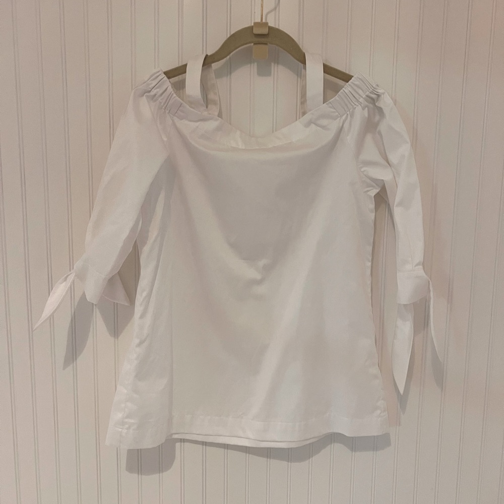 Tyler Boe white blouse size XS